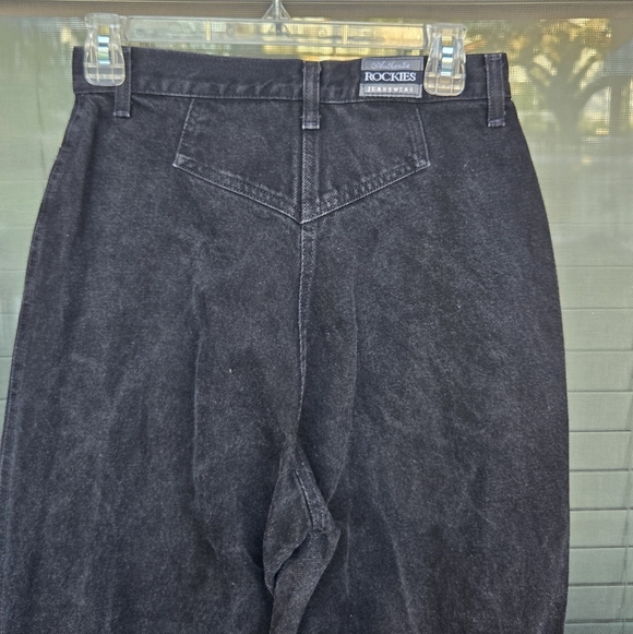 Vintage Authentic Rockies Jeanswear Bareback Sz 9/10 Slim Bootcut Western - Picture 8 of 11